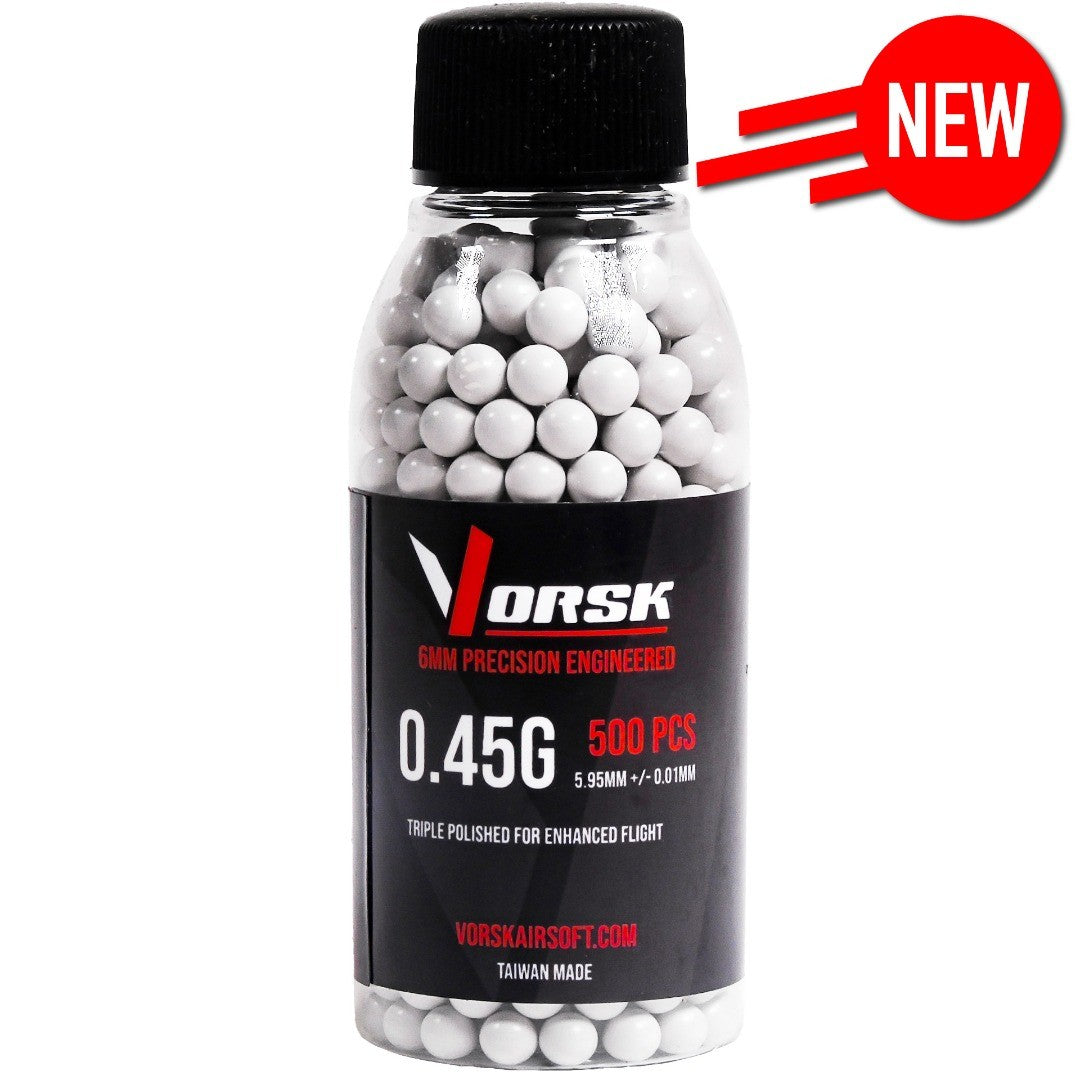 Vorsk BBs (500R Bottle) (0.45g) (White)
