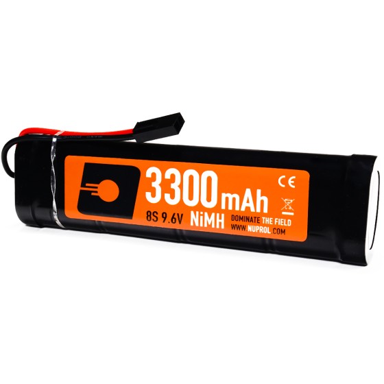 NUPROL POWER - NiMH 3300mAh 9.6V Battery Pack (STK-TAMIYA)