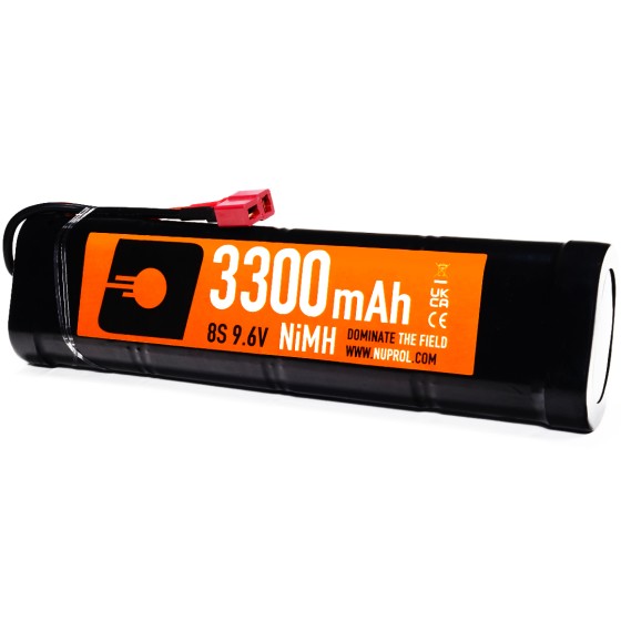 NUPROL POWER - NiMH 3300mAh 9.6V Battery Pack (STK-Deans)