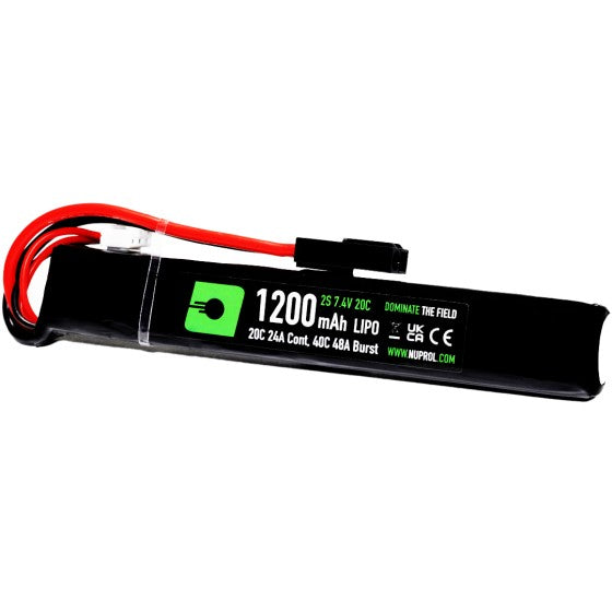 NUPROL POWER - LiPo 1200mAh 7.4V 20C Battery Pack (STK-Tamiya)