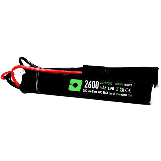 NUPROL POWER - LiPo 2600mAh 7.4V 20C Battery Pack (DBL-Tamiya)