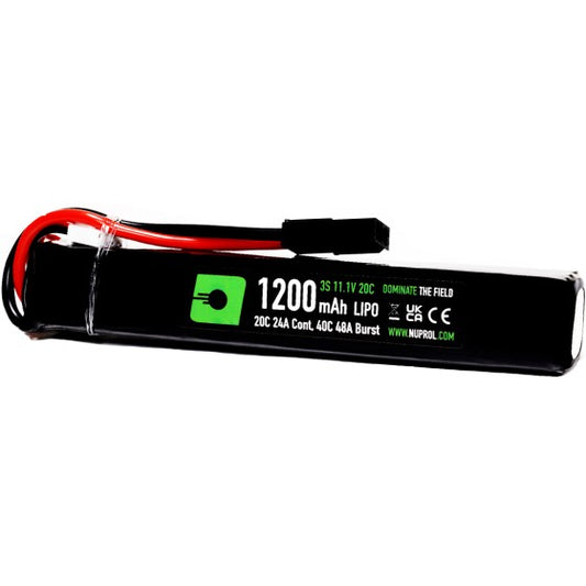 NUPROL POWER - LiPo 1200mAh 11.1V 20C Battery Pack (STK-Tamiya)