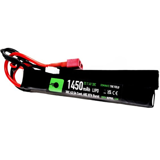 NUPROL POWER -  LiPo 1450mAh 7.4V 30C Battery Pack (DBL-Deans)