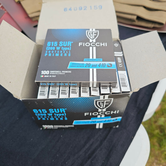 Fiocchi 615 sur primers 100 rounds