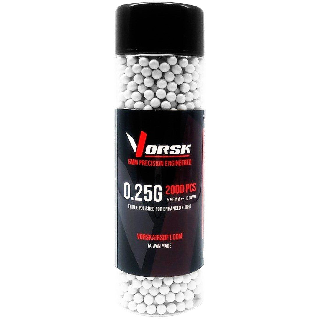 Vorsk BBs (2000R Bottle) (0.25g) (White)
