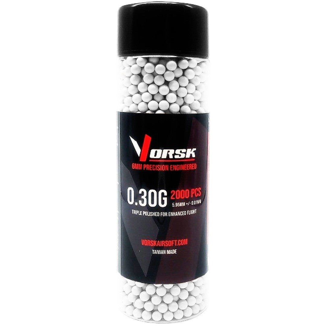 Vorsk BBs (2000R Bottle) (0.30g) (White)